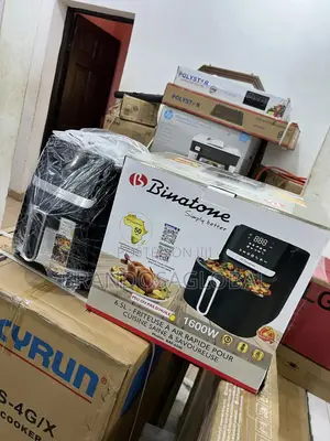 Binatone 6.5l Air Fryer – Sleek and Efficient