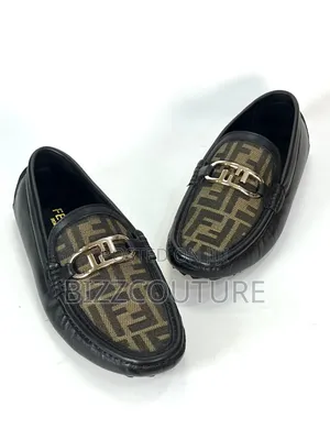 Original Fendi O'Lock Loafers Available in Store