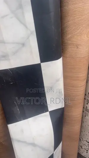 White And Black Armstrong Thick Carpet