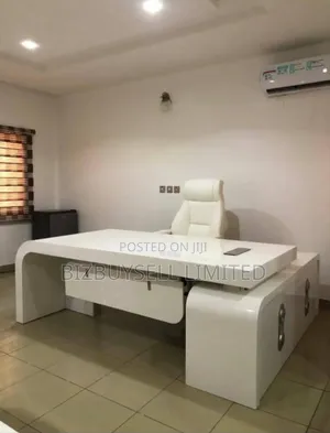 Senior Executives Office Table With Extension and Executive Chair.