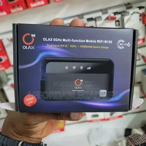 Olax Power Bank With Wifi 6 M100 5g 10000mah Battery
