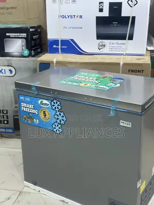 Nexus 200l Built Tough Chest Freezer Features an Easy to Clean In