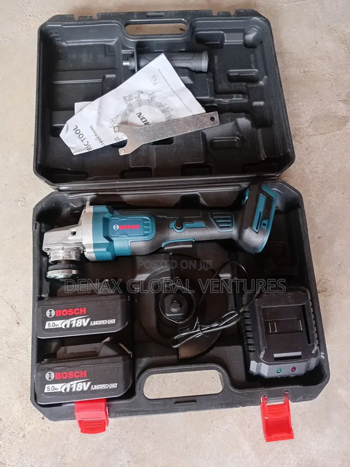 Bosch Cordless Angle Grinder 41⁄2"