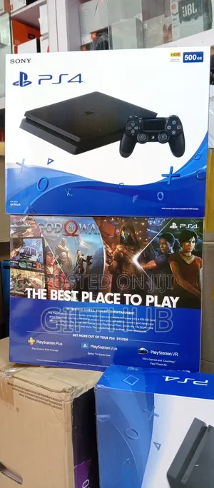 Neatly Used Playstation 4 Slim Console 500gb