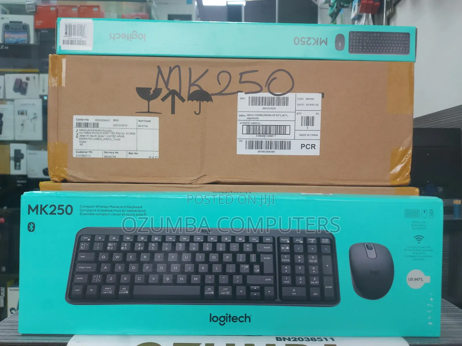 Logitech Mk250 Keyboard and Mouse Combo