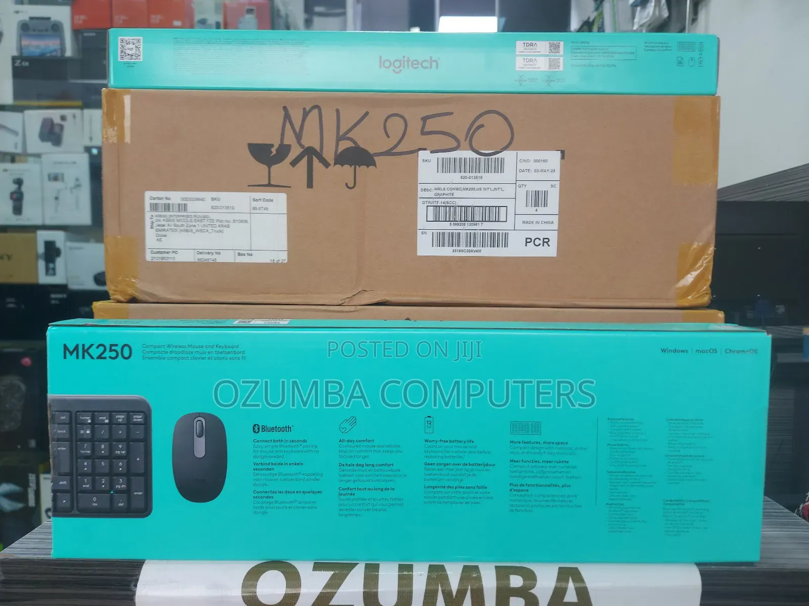 Logitech Mk250 Keyboard and Mouse Combo