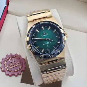 Omega Constellation- Chain Strap, Automatic System, Transparent Case