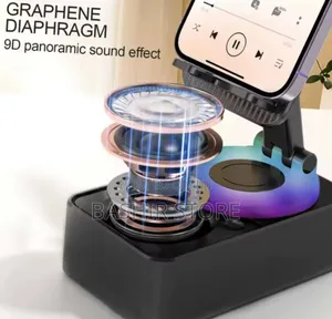 Phone Stand With Bluetooth Speaker