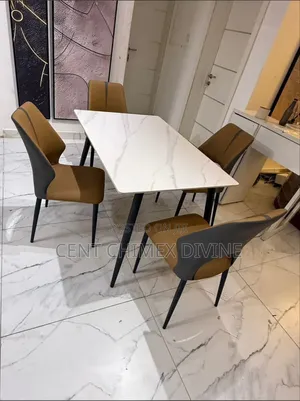 120by80 Table With Simple but Quality Chairs