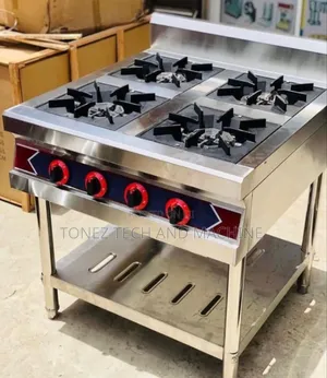 Four (4) Burner Gas Cooker