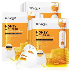 10 Pieces - Honey Anti-Aging Firming Sheet Face Facial Mask