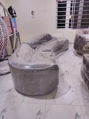 Luxury Foreign Curvy Fur Velvet Sofa Set
