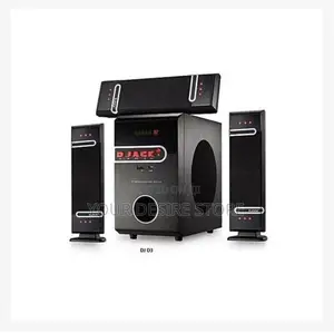 Djack Super Powerful Bluetooth Home Theatre System (D3l) - Black