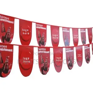 Advertisement Bunting Branding for Supermarkets