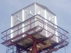 Braithwaite Pressed Steel Tank With Stanchion Fabrication