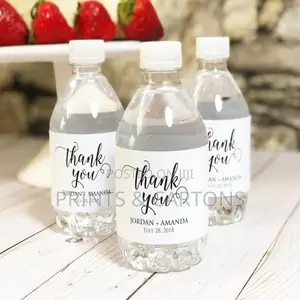 Event Bottle Label Branding for Weddings
