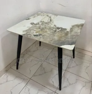 90by90 Square Marble Top Table