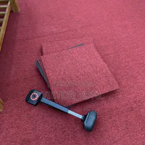 Red Floor Rug Carpet Tiles