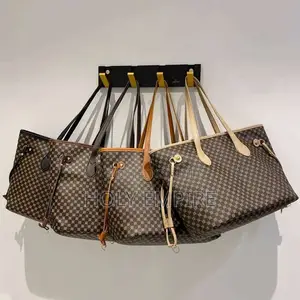 Fashion Simple Tote Women's Retro Dot Printed Handbag Large Capacity