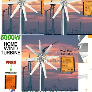 Unleash 5000w 48v Horizontal Wind Turbine Powerhouse From the Sky