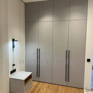 Gray Wall Wardrobe