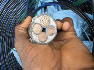 120mm 4core PVC German Cable , German Armored Cable