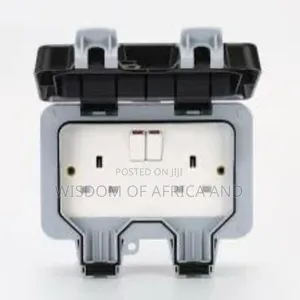 Waterproof Socket 13amp Double With Sound Cover