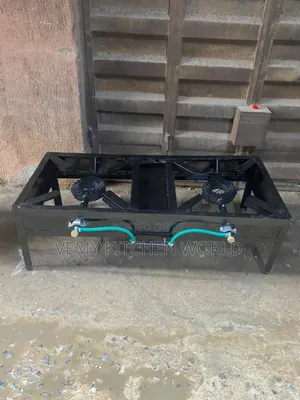 Long Double Cooker With Industrial Burners