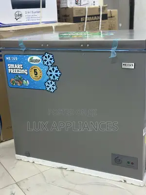 Nexus 200l Sparkling Chest Freezer Features an Easy to Clean