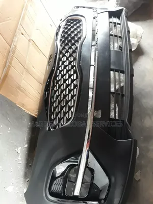 Complete Front Bumper for Kia Sportage 2019.