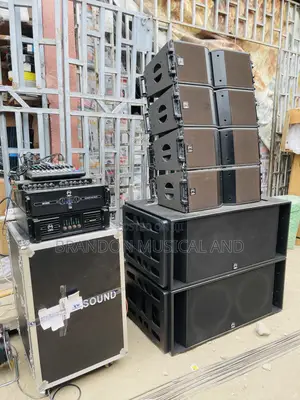 Waterproof Line Array and Heavy Duty Subwoofer