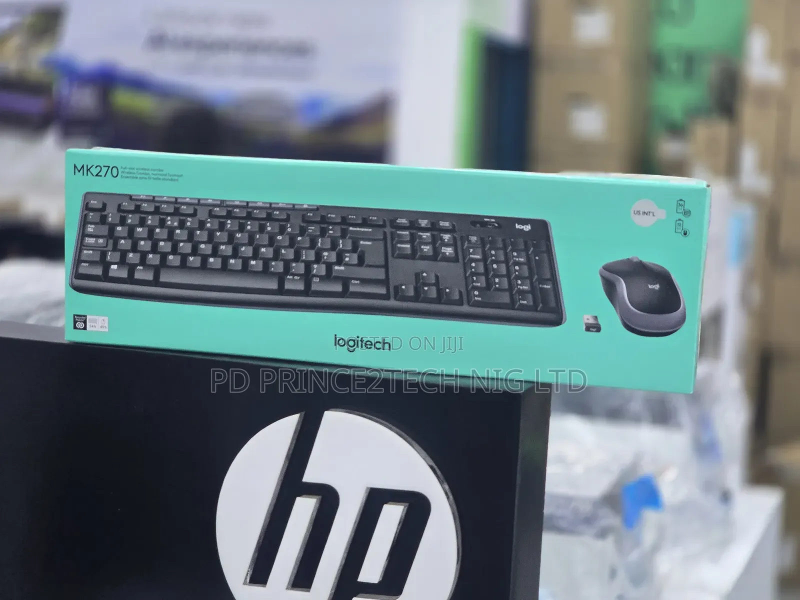 Logitech Mk 270 Wireless Keyboard Mouse (920-004509)