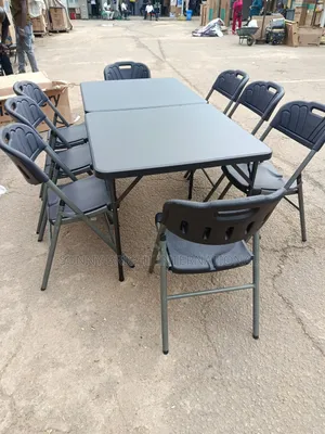 Foldable Chair and Table Set