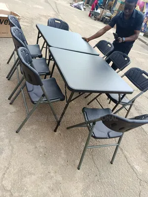 Foldable Chair and Table Set