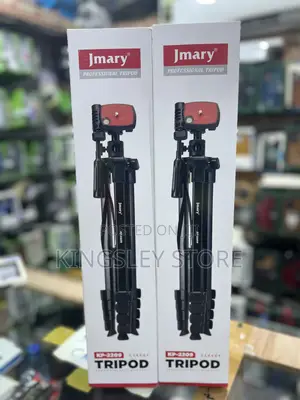 Jmary Kp2209 Horizontal Axis Cell Phone Camera Folding Tripod Stand