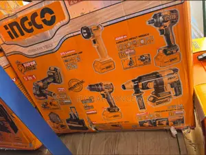5in1 Combo Ingco 20volt Various Cordless Machines