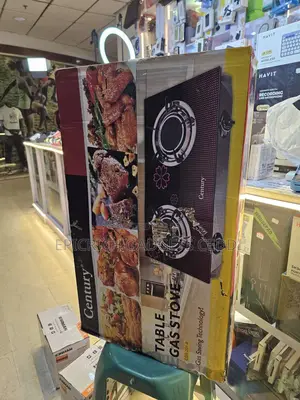 Century Table Gas Stove With Glass Top