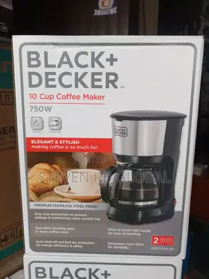 Black+Decker Electric Coffee Maker- 750w