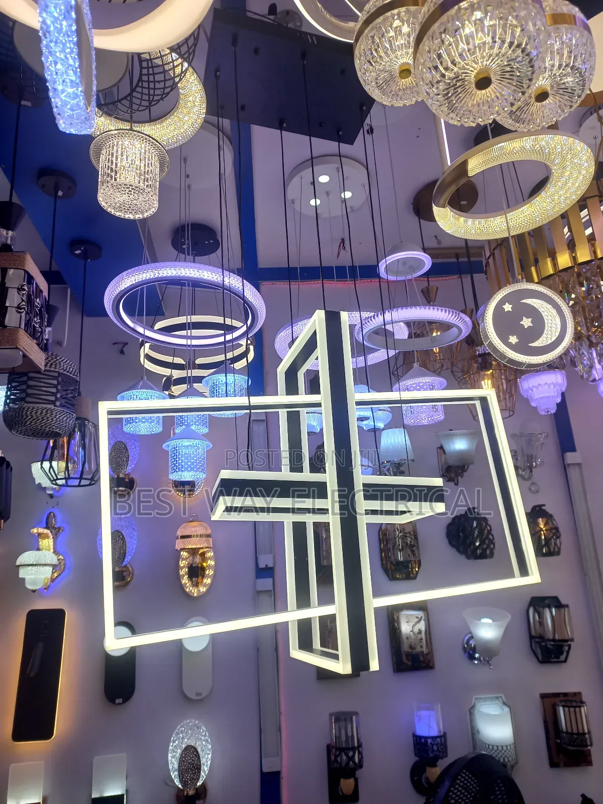 Chandelier Lights Within Abj