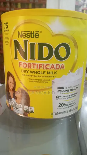 Nestle Nido Fortificade Whole Dry Milk 2.2kg