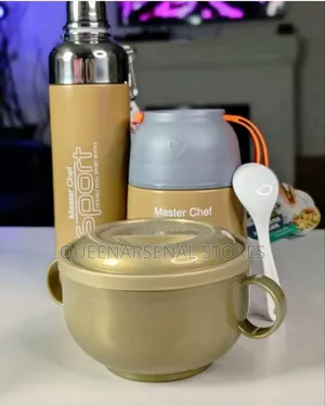 Master Chef Vacuum Food Flask and Sport Bottle