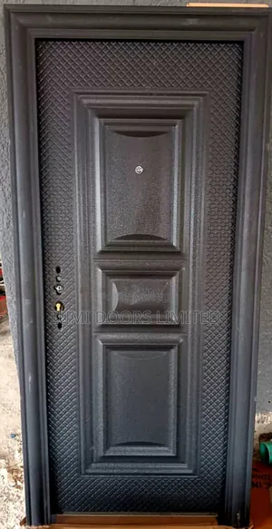 Solid Steel Door With Peephole