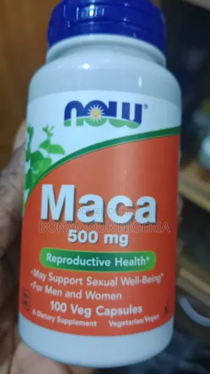 Now Maca 500mg X100 Veg Caps