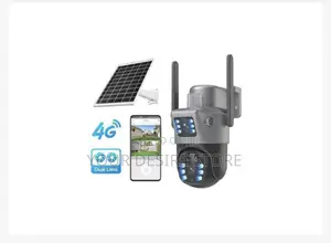 V380 Pro Dual Lens Ptz Solar Camera 5.0mp