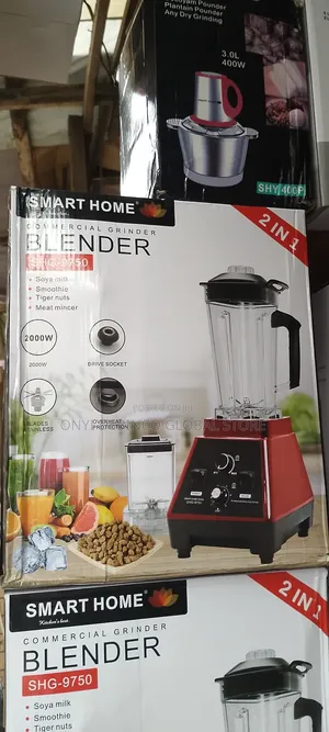 Original 2 in 1 Smart Home Commercial Grinder Blender for Tiger Nut