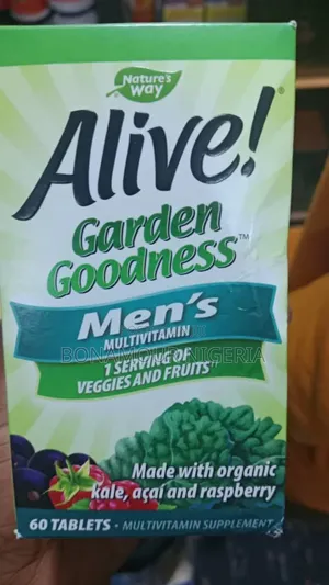 Nature's Way Alive Garden Goodness Men's Multivitamin X60 Tabs