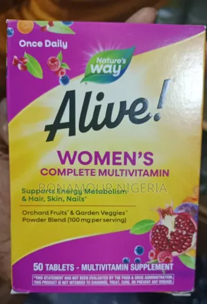 Nature's Way Alive Women's Complete Multivitamin X50 Tabs