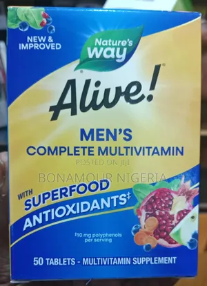 Nature's Way Alive Men's Complete Multivitamin X50 Tabs