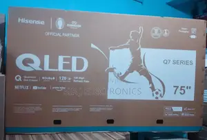 Hisense 75" Qled Smart 4k Uhd Tv + Netflix + Youtube + Warranty