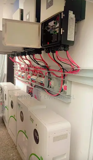 A Well Installed 30kva Inverter and 75klw Battery